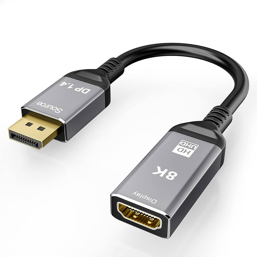 Amazon | YIWENTEC DisplayPort 1.4 - HDMI 2.1 Ultra HD 8K